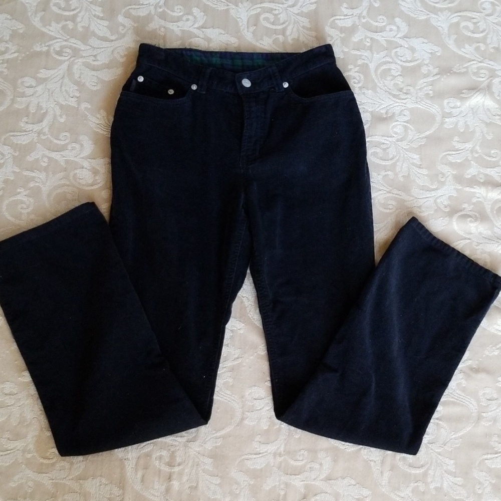 Ralph Lauren black  corduroy pants size 2